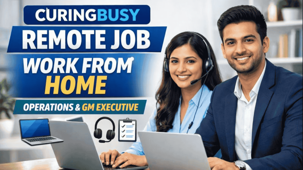 CuringBusy Remote Job Opportunity