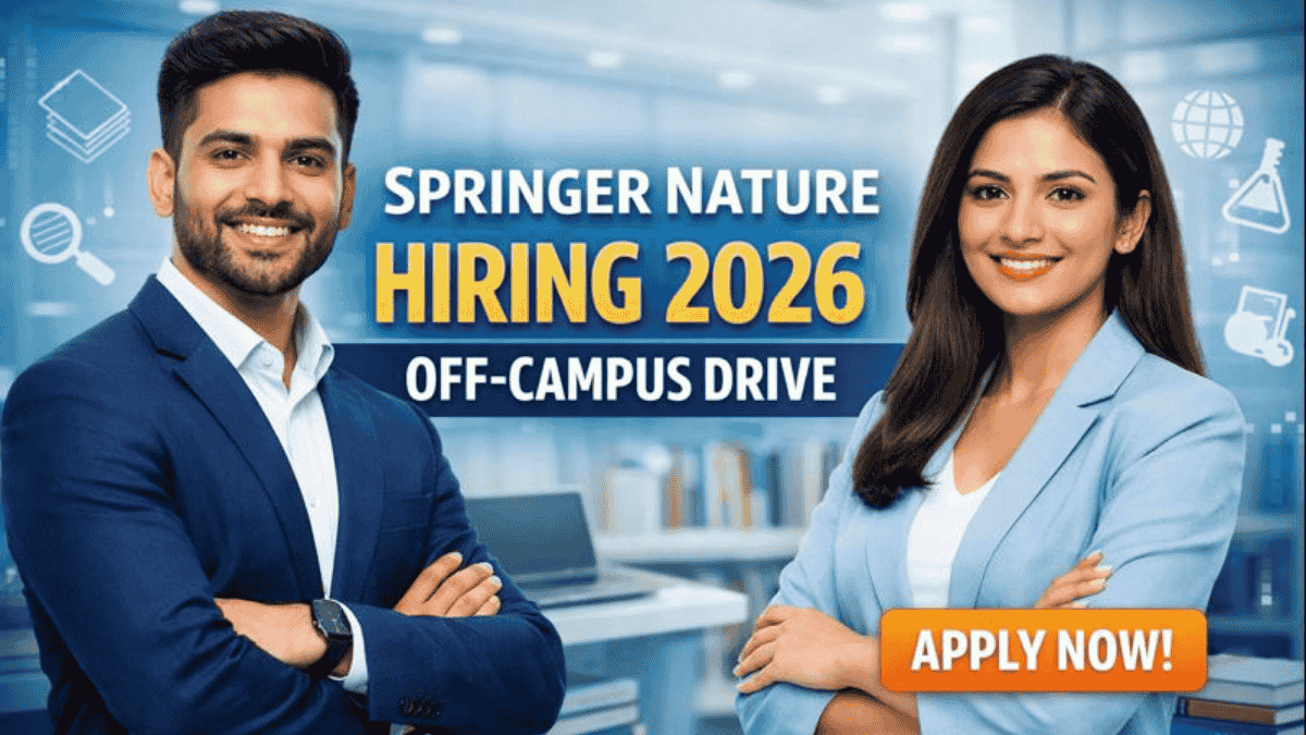 Springer Nature Hiring 2026