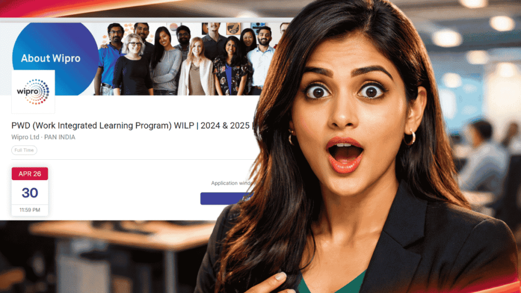 Wipro WILP Program 2026 – PAN India Hiring for Freshers