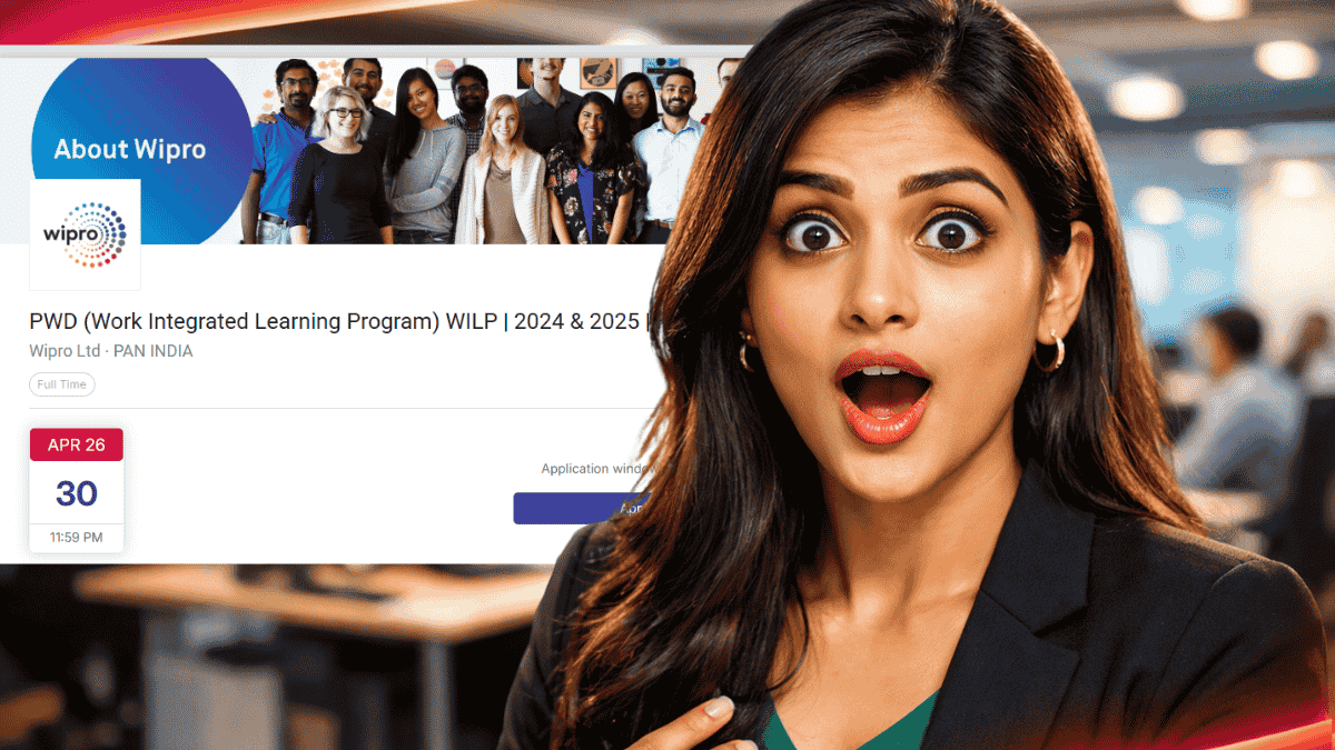 Wipro WILP Program 2026 – PAN India Hiring for Freshers