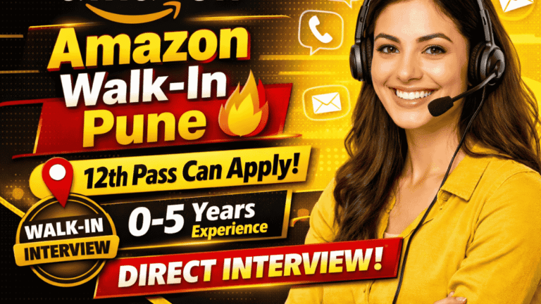 Amazon Walk-In Interview in Pune