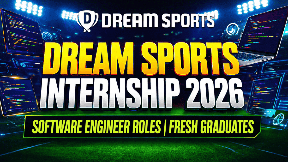 Dream Sports Internship 2026