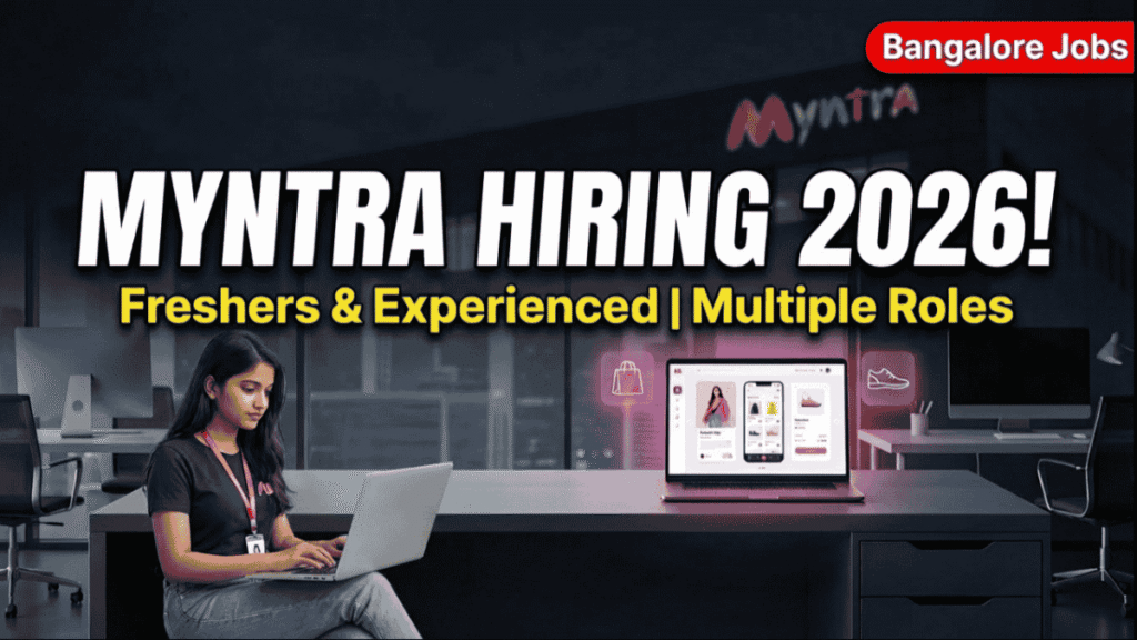 Myntra Off-Campus Hiring 2026 