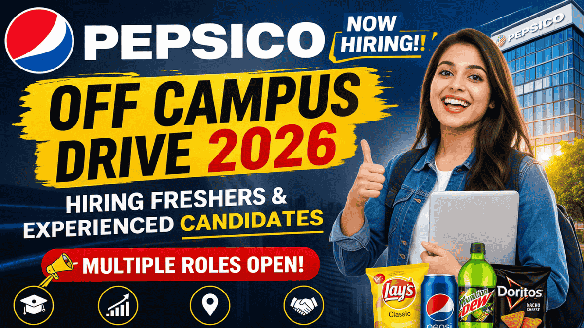 PepsiCo Off Campus Drive 2026