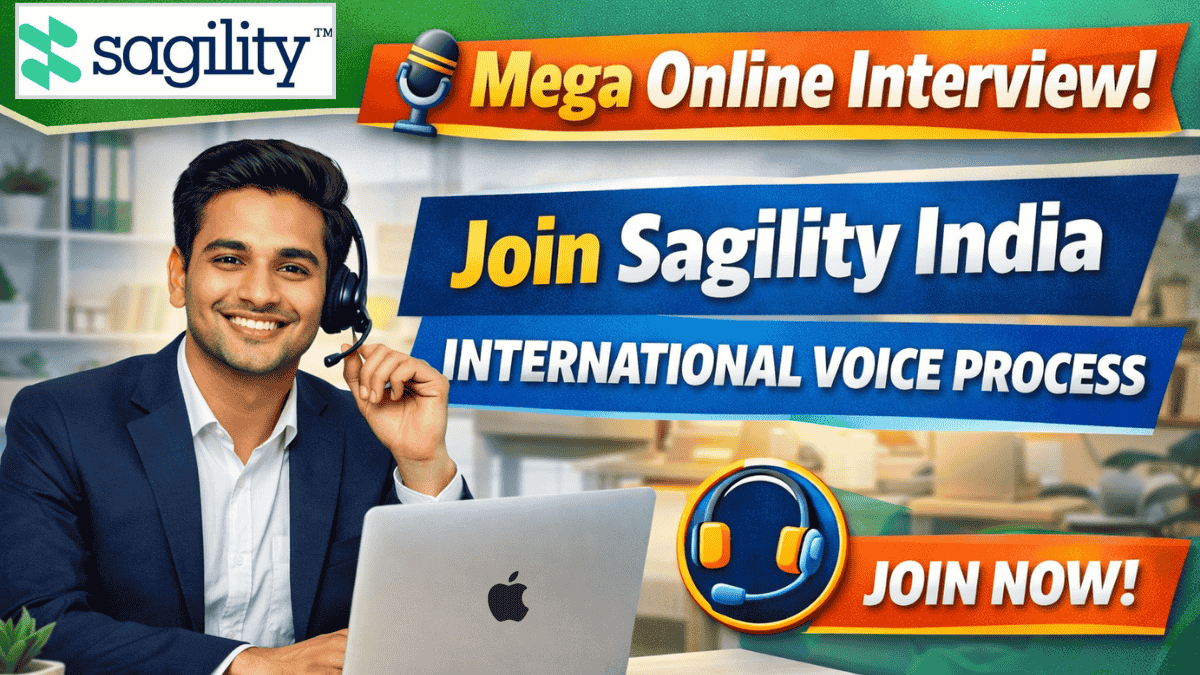 Sagility India Mega Online Interview