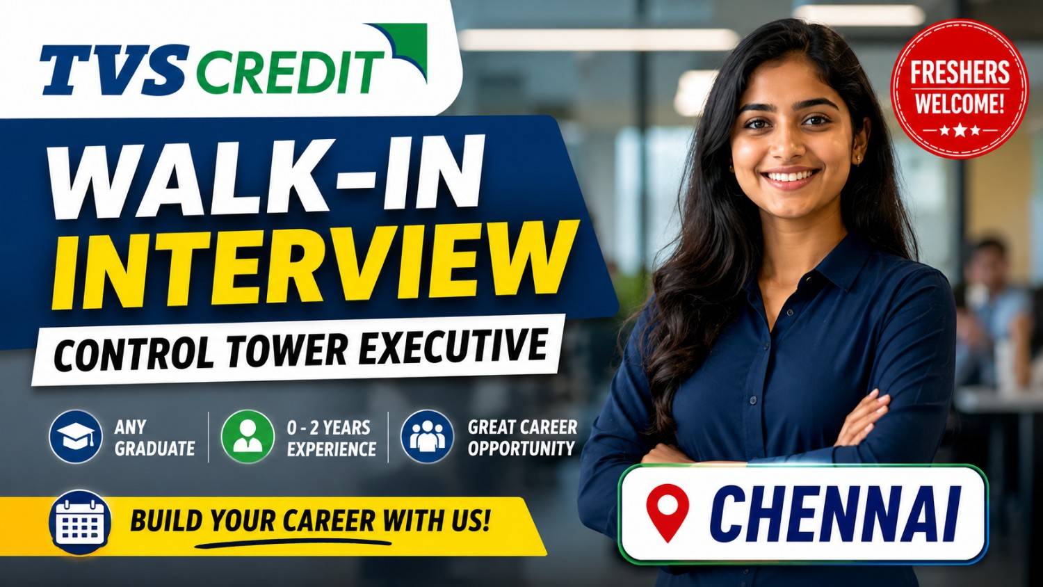 TVS Credit Services Walk-in Interview