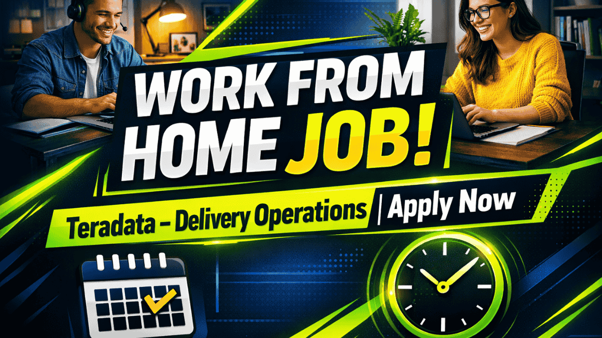 Work From Home Job at Teradata