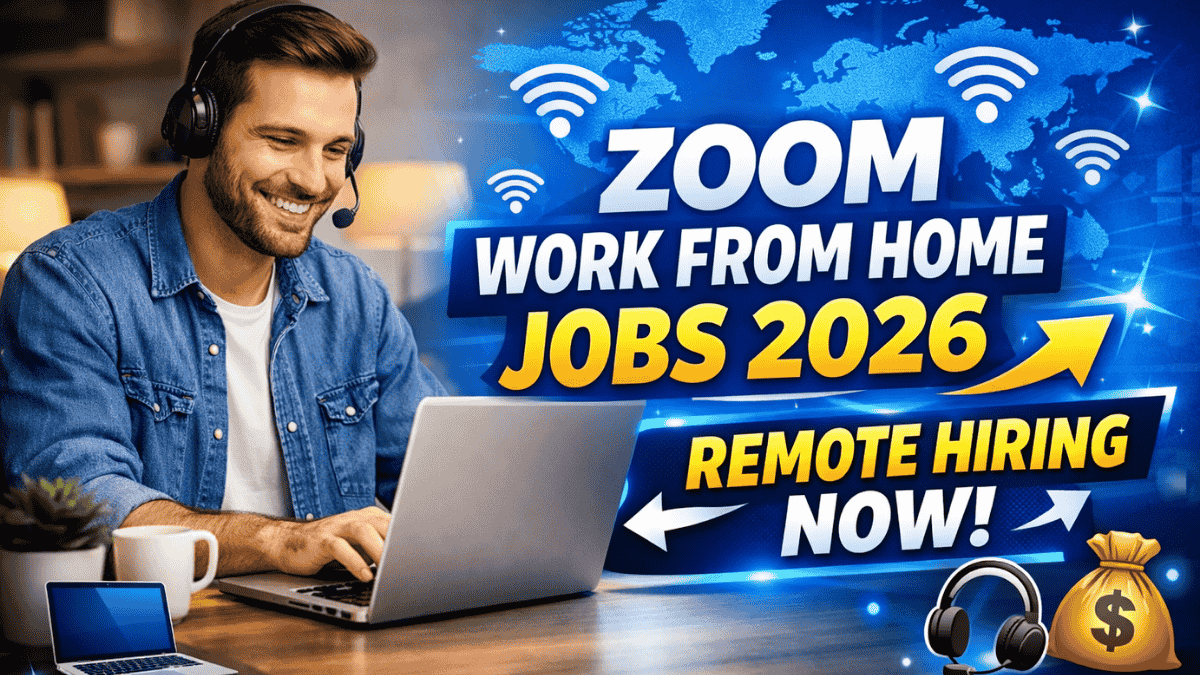 Zoom Work from Home Jobs