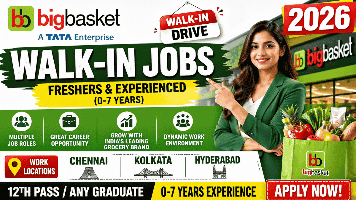 Big basket Walk-in Drive 2026