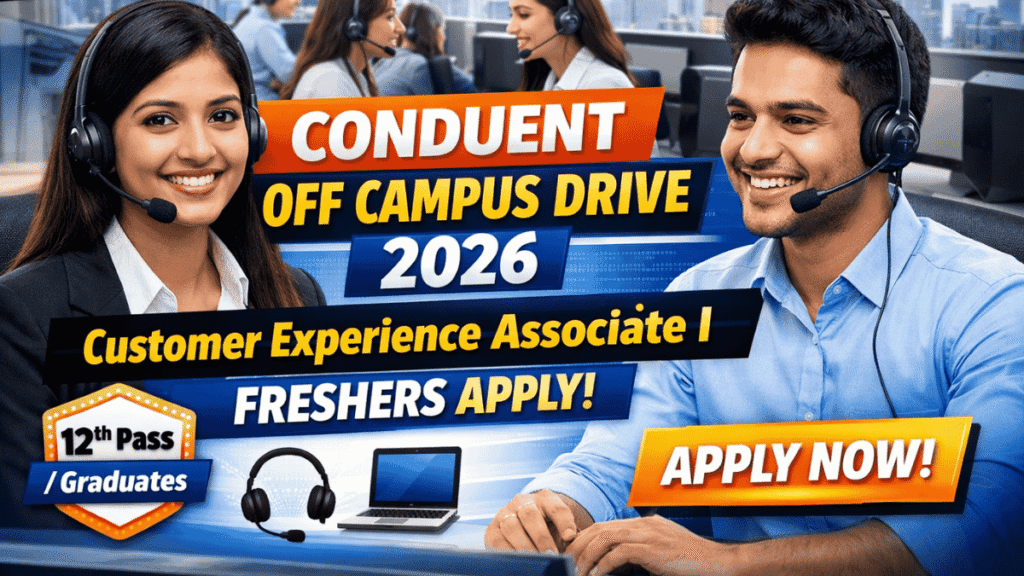 Conduent Off Campus Drive 2026 
