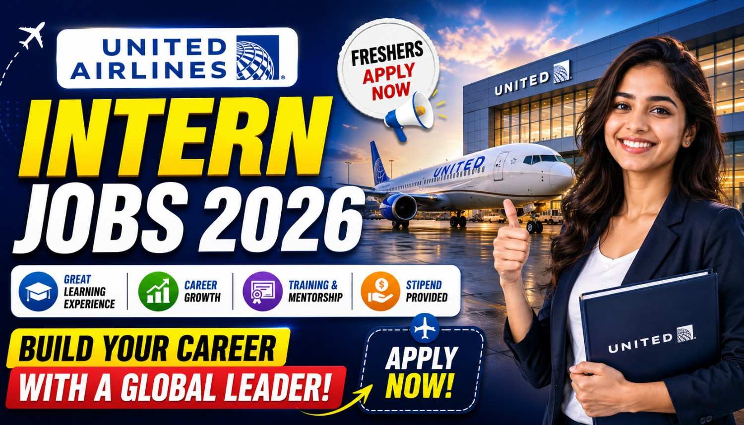 United Airlines Intern Jobs 2026