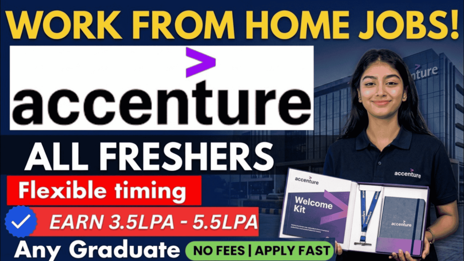 Accenture Work From Home 2026 – IT Customer Service (0-2 Years Experience)