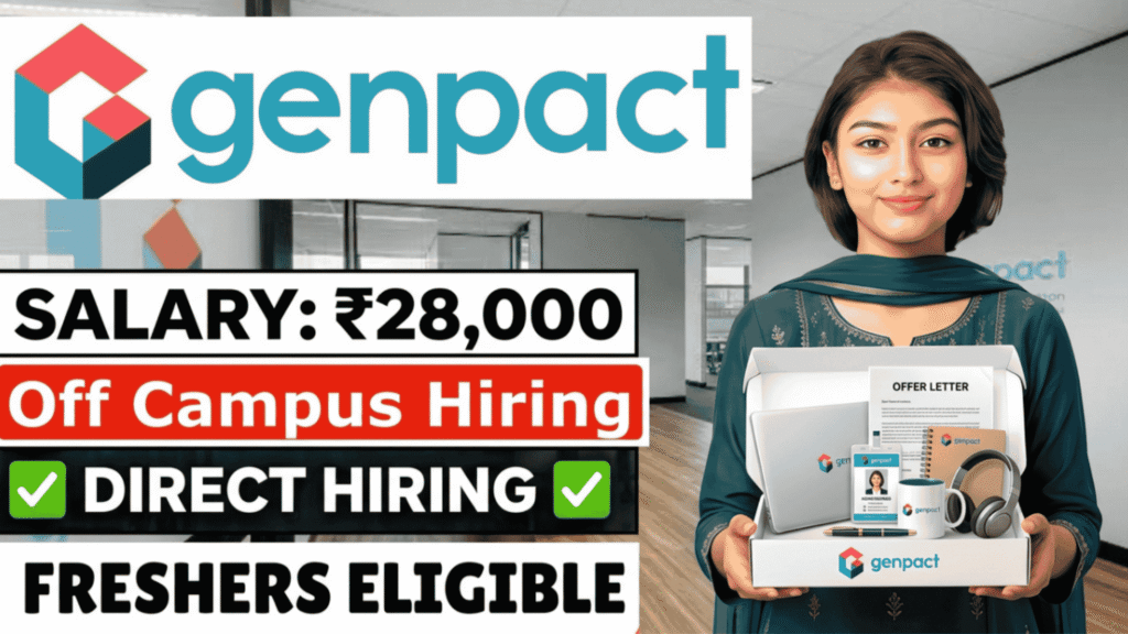 Genpact Off Campus Hiring 2026