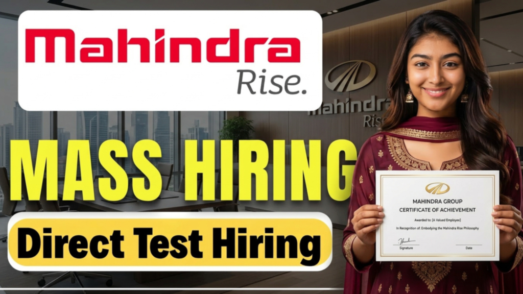 Mahindra Off Campus Drive 2026