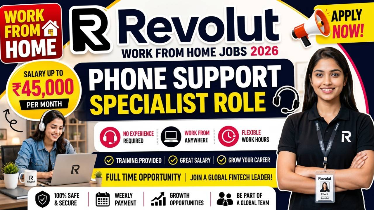 Revolut Work From Home Jobs 2026