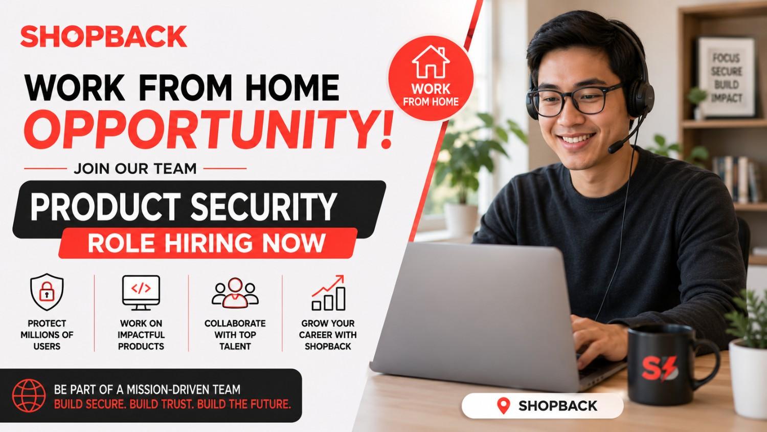 Work From Home Opportunity at ShopBack