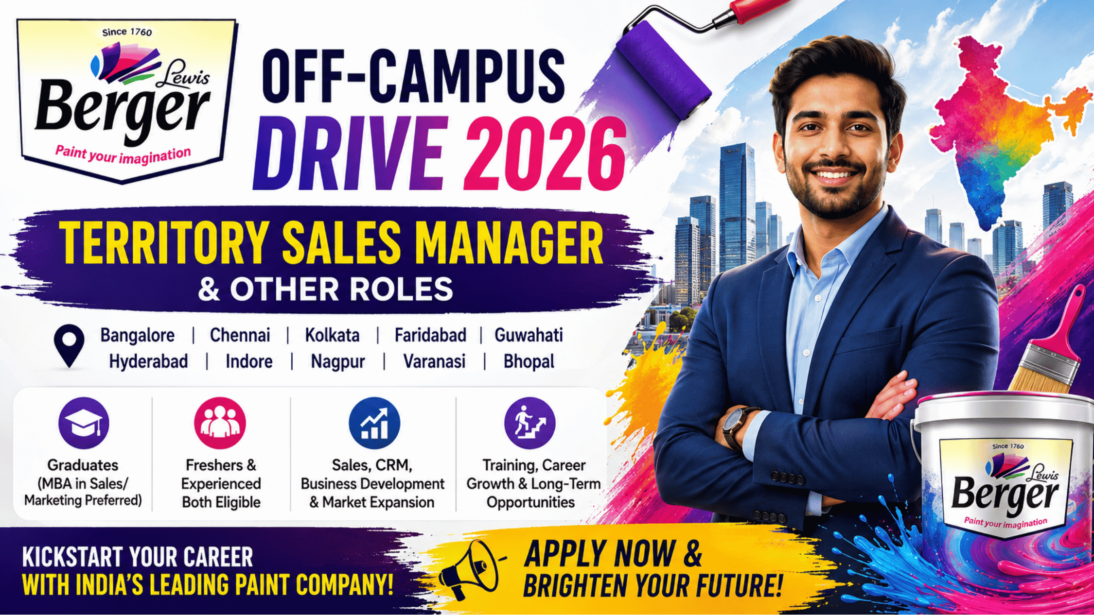 Berger Paints Off-Campus Drive