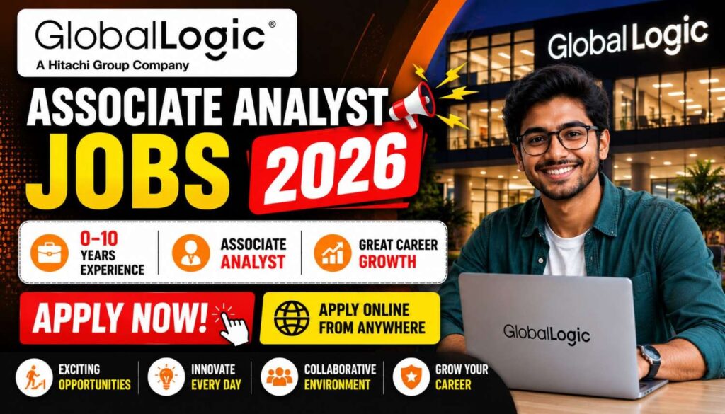 GlobalLogic Associate Analyst Jobs 2026