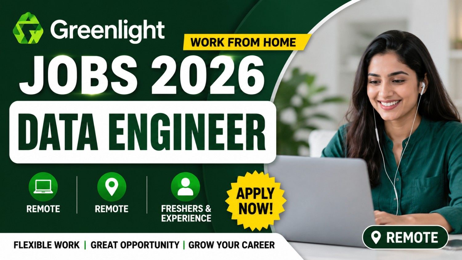 Greenlight Work From Home Jobs