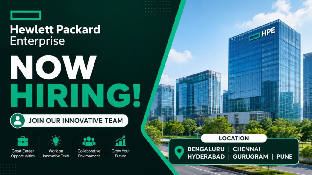 HPE Hiring 2026 