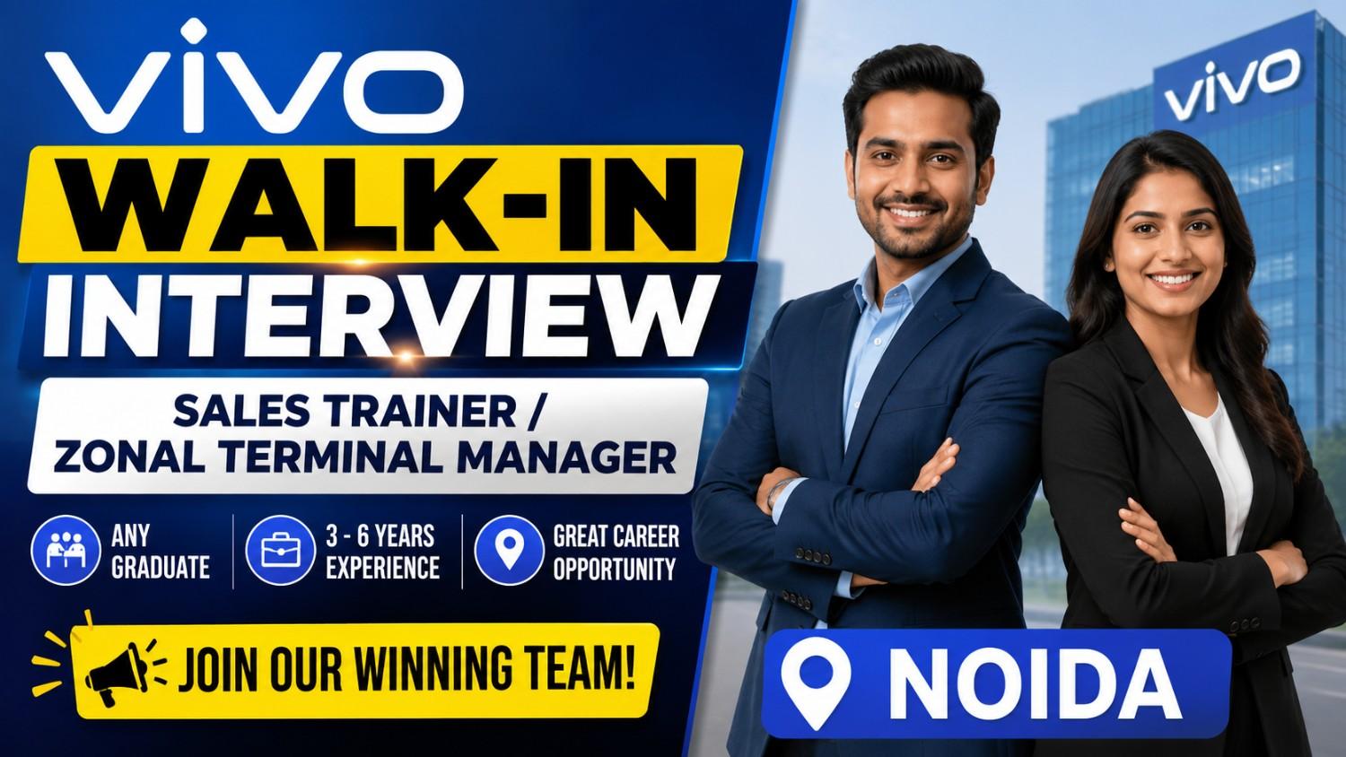 Vivo Walk-In Interview