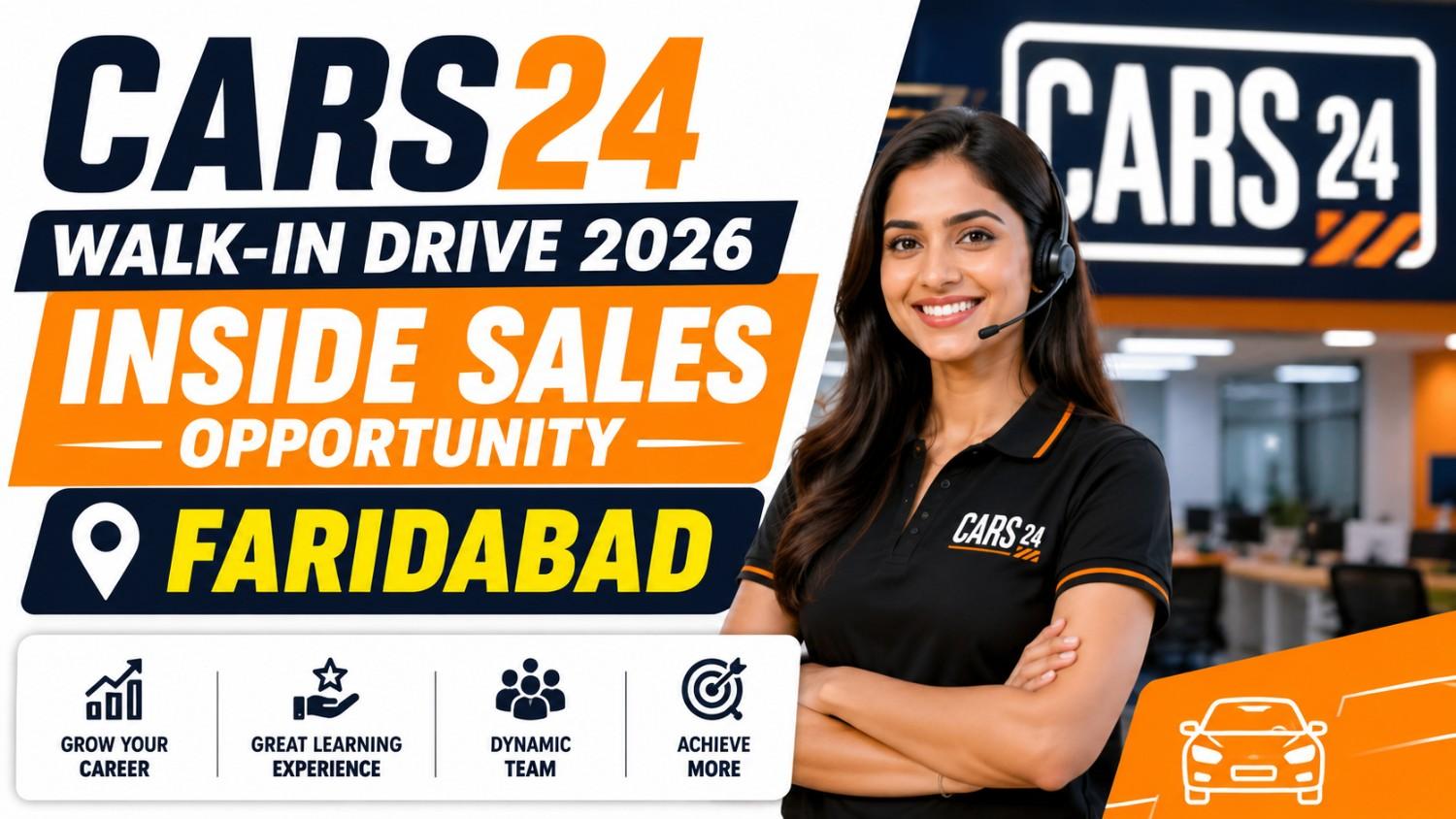 CARS24 Walk-in Drive 2026