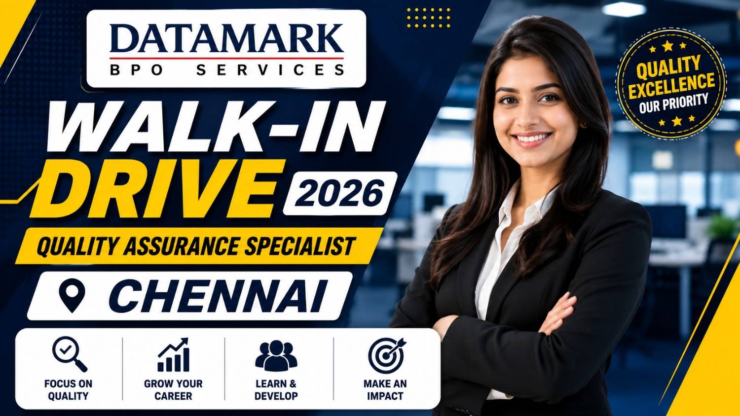 Datamark BPO Service Walk-In Drive