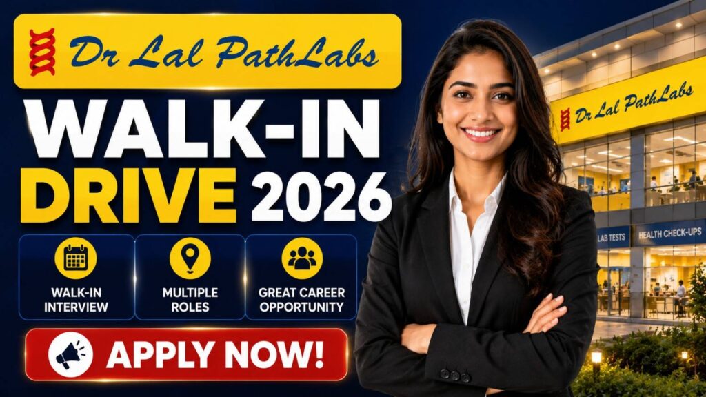 Dr Lal PathLabs Walk-in Drive