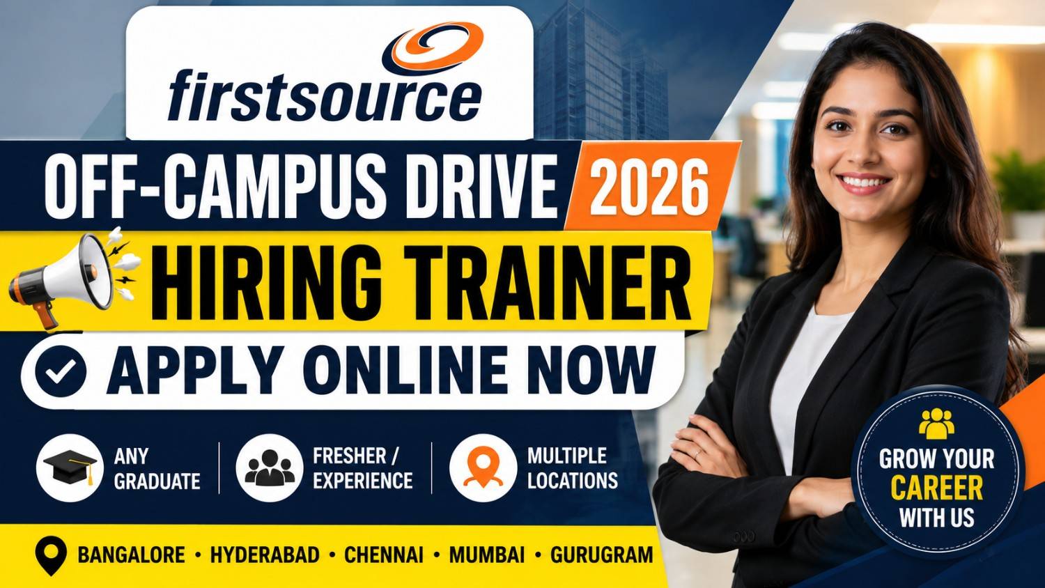 Firstsource Off-Campus Drive