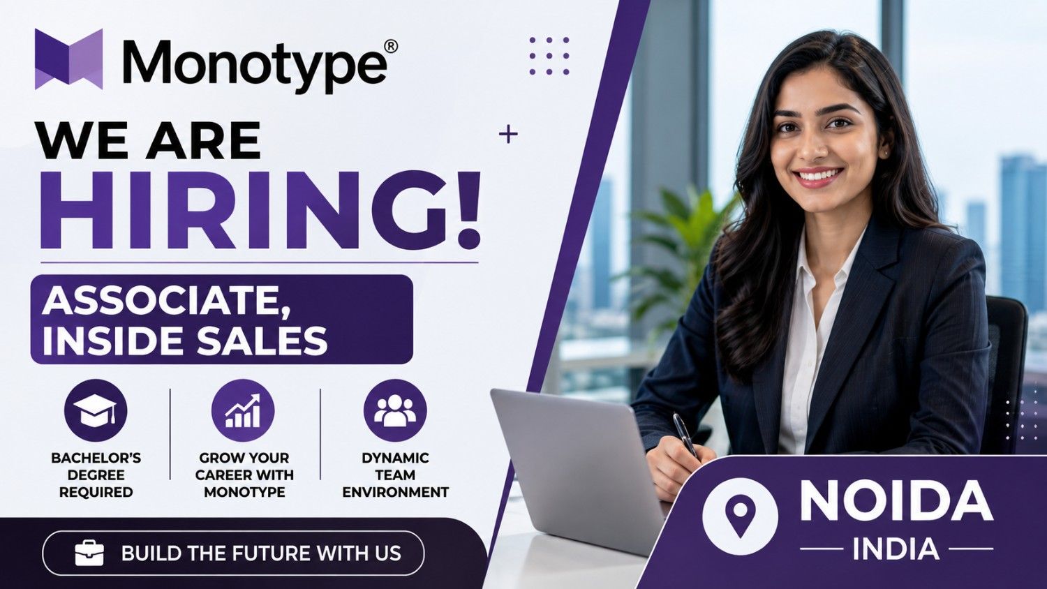 Monotype Hiring Associate, Inside Sales 2026