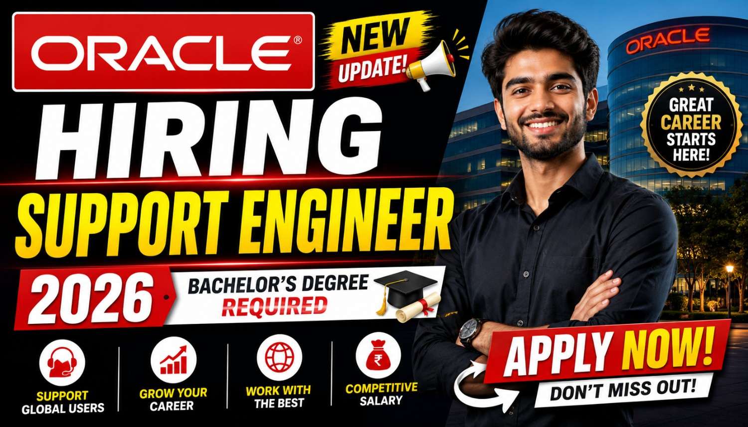 Oracle Hiring Support Engineer 2026