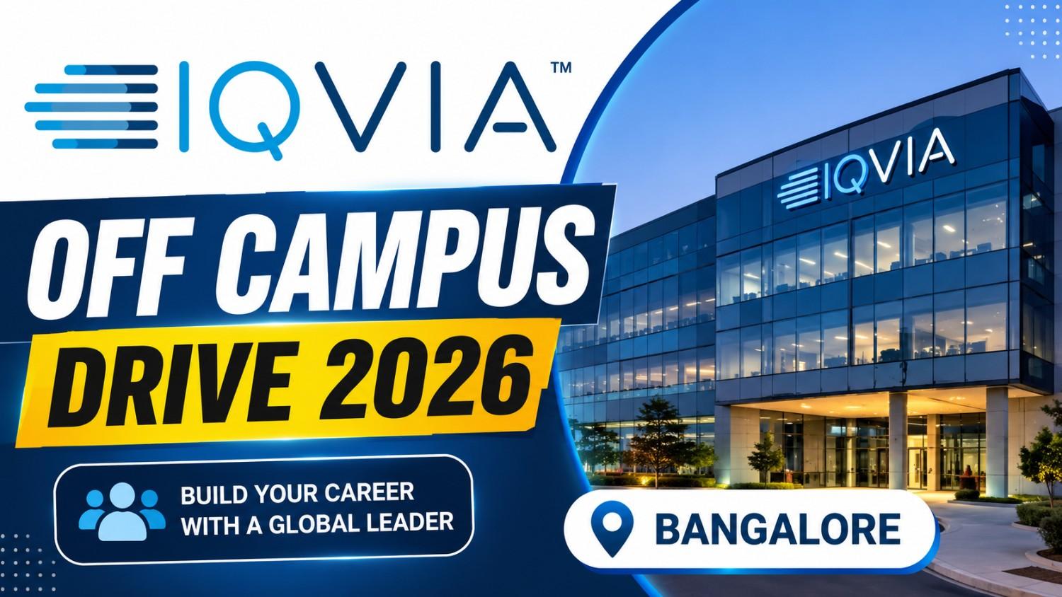 IQVIA Off Campus Drive 2026