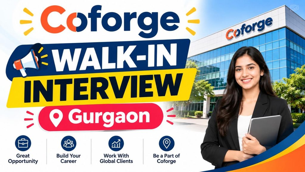 Coforge Walk-in Interview